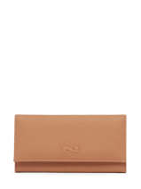 Portefeuille N City Continental Leder Nathan baume Bruin original n 185N