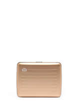 Kaarthouder Leder Ogon Goud original ORI