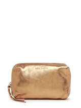 Etui Vintage Leder Paul marius Goud vintage ADELE