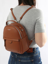 Rugzak Miniprix Bruin grained F3606-vue-porte
