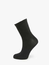 Sokken Pieces Zwart socks women 17078534