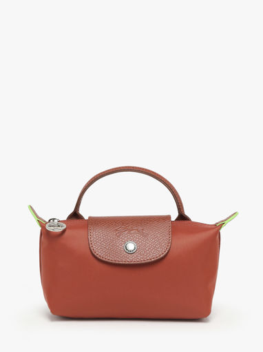 Longchamp Le pliage green Clutch Bruin