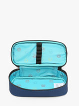 Pennenzak 1 Compartiment Jeune premier Blauw classics C-vue-porte