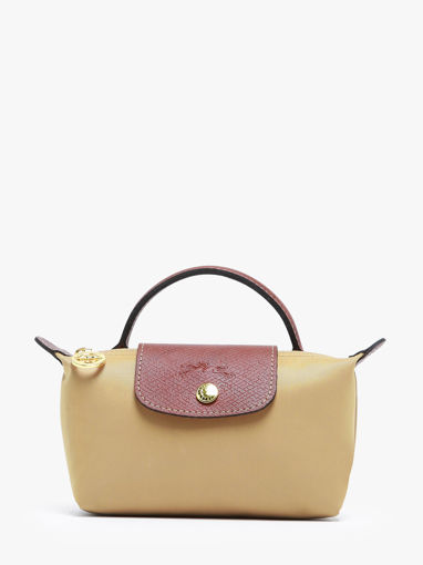 Longchamp Le pliage original Clutch Groen