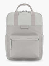 Rugzak 1 Compartiment Met 15" Laptopvak Kapten and son Grijs ibiza P
