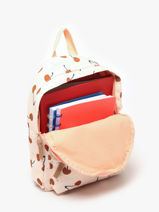 Mini Rugzak Kidzroom Beige paris perfect picnic 4174-vue-porte