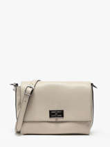 Cross Body Tas Caviar Leder Milano Beige caviar CA24061