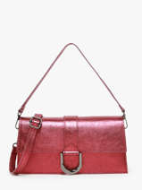Schoudertas Nine Leder Milano Rood nine NI24066