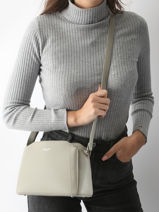 Cross Body Tas Alpes David jones Grijs alpes CM6926A-vue-porte
