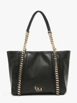 Schoudertas Big Ben Nappa By byblos Zwart big ben nappa BS62A01