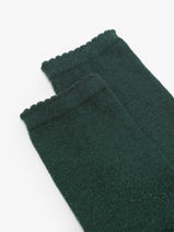 Sokken Pieces Groen socks women 17078534-vue-porte