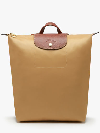 Longchamp Le pliage original Rugzak Bruin