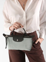 Longchamp Le pliage energy Clutch Blauw-vue-porte