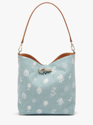 Longchamp Le roseau denim Blauw