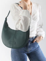 Longchamp Essential cuir Blauw-vue-porte