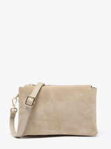 Cross Body Tas Velvet Caviar Milano Beige velvet caviar VC24117