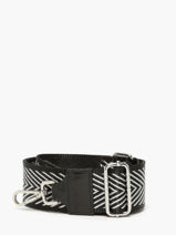 Schouderriem Milano Zwart nine NI2112VV-vue-porte