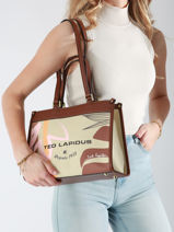 Schoudertas Masha Ii Ted lapidus Bruin masha ii VE61913-vue-porte