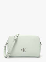 Cross Body Tas Sculpted Gerecycleerd Polyester Calvin klein jeans Groen sculpted 4K3162G