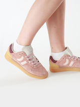 Sneakers Goal Uit Leder Coolway Roze women 7603184-vue-porte