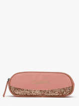 Pennenzak Kinderen 2 Compartimenten Cameleon Roze vintage fantasy TROU