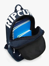 Rugzak 2 Compartimenten Rip curl Blauw brand 176MBA-vue-porte