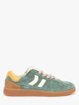 Sneakers Goal Uit Leder Coolway Groen men 8663458