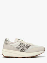 Sneakers 370 Uit Leder New balance Grijs boy U370LP