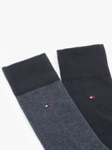 Sokken Tommy hilfiger Blauw socks 71226104-vue-porte