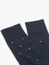 Sokken Tommy hilfiger Blauw socks 71232597-vue-porte