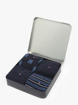 Sokken Tommy hilfiger Blauw socks 71232605-vue-porte