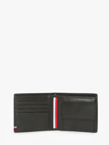 Portefeuille Leder Tommy hilfiger Zwart th foundation AM13508-vue-porte