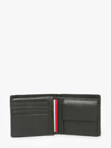 Portefeuille Leder Tommy hilfiger Zwart central AM13515-vue-porte