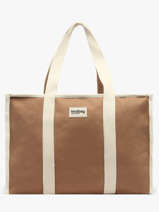 Schoudertas Oscar Katoen Hindbag Bruin best seller OSCAR
