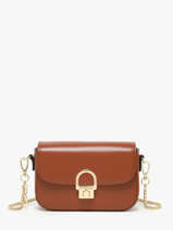 Cross Body Tas Altair Leder Etrier Bruin altair EALA134X
