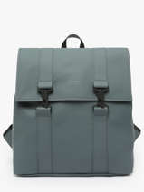 Msn Bag - Rugzak 1 Compartiment Met 15" Laptopvak Rains Grijs city 13300