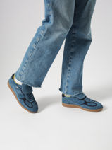 Sneakers Tb.490 Club Suede Blue Uit Leder Alohas Blauw women 10091702-vue-porte