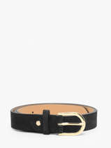 Riem Leder Milano Zwart velvet VE25067