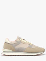 Sneakers City Antibes Uit Leder Hoff Beige women 12402001