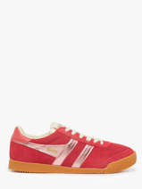 Sneakers Elan Glitz Uit Leder Gola Rood women CLB790