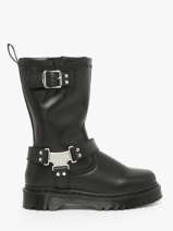 Laarzen Anistone Uit Leder Dr martens Zwart women 32199001