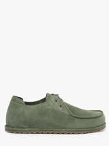 Derby Veterschoenen Utti Uit Leder Birkenstock Groen men 1030109