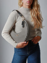 Schoudertas Mirema Guess Zwart mirema WG963102-vue-porte