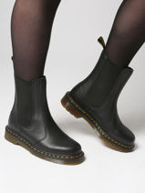 Chelsea Boots 2976 Uit Leder Dr martens Zwart women 41404001-vue-porte
