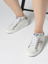 Sneakers Maya Uit Leder Semerdjian Wit women MAYA-vue-porte