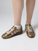 Sneakers Uit Leder Coolway Goud women 7693294-vue-porte