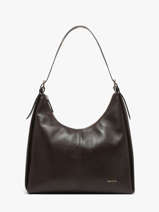 Schoudertas Tina Glad Leder Nat et nin Bruin vintage TINA