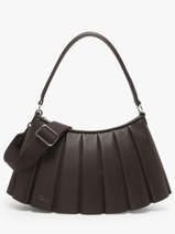 Schoudertassen Lenglen Leder Lacoste Bruin lenglen NU5176DP
