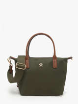Cross Body Tas Popette Nylon Tommy hilfiger Groen popette AW17709
