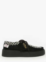 Derby Veterschoenen Uit Leder Clarks Zwart women 26184945